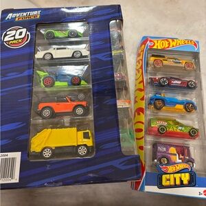 Hot Wheels Toy Car Set- unopened, two sets. Pictures are each side
